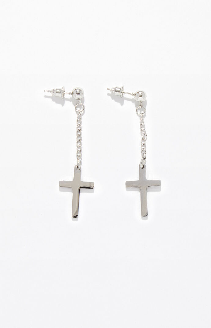 cross earrings