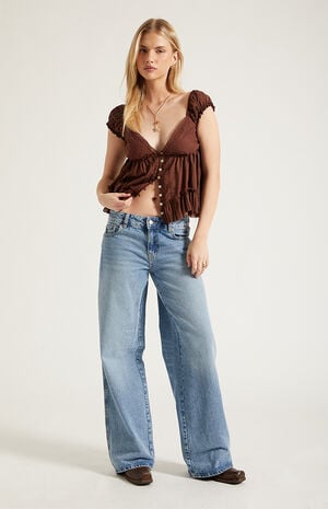 Casey Low Rise Baggy Jeans Astrid image number 7