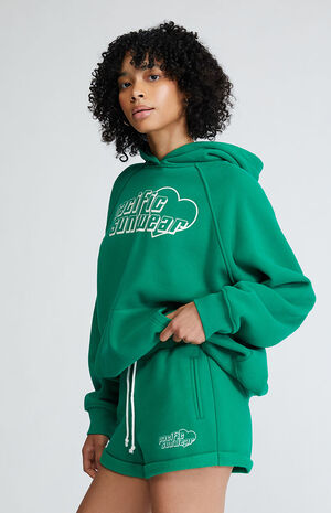 Pacific Sunwear Rolled Sweat Shorts image number 3