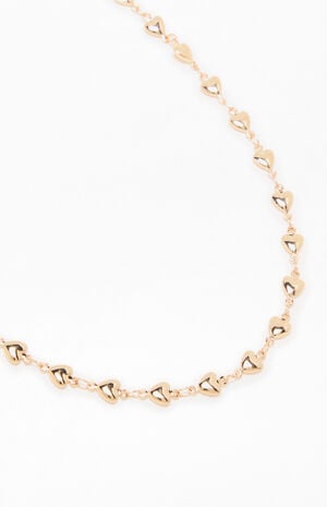 Heart Chain Necklace image number 2