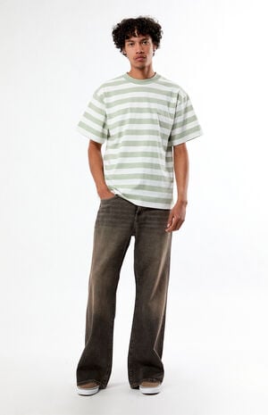 Sage Striped T-Shirt image number 4