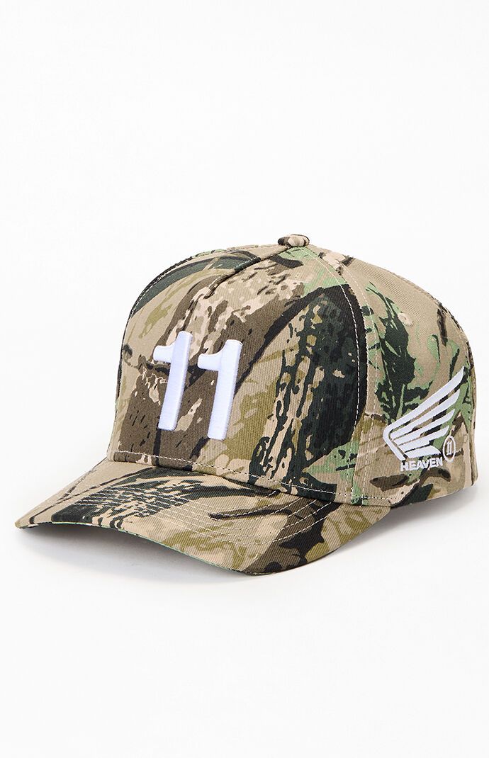 Aug11 Jungle Camo 11 Snapback Hat