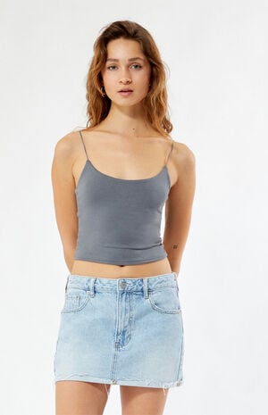 Easy Longline Cami Tank Top image number 4