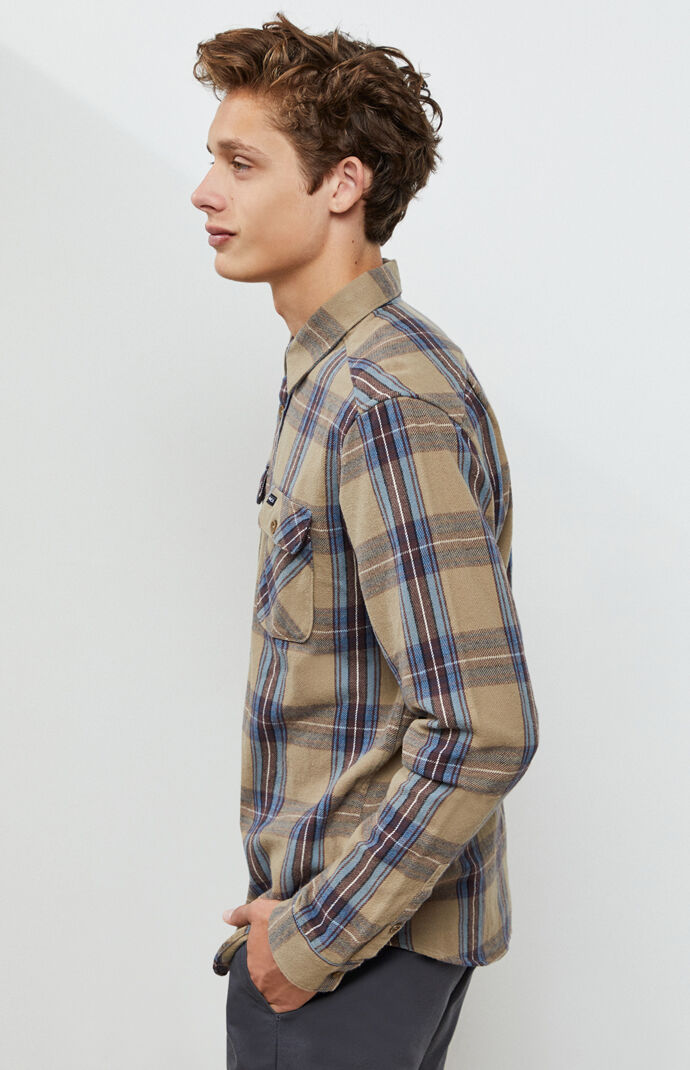 Reverberation Button Up Flannel Shirt