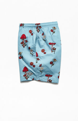 Recycled Shrooms 17" Swim Trunks image number 3