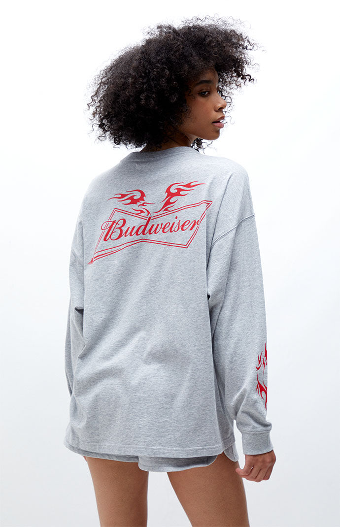 Budweiser Cruiser Long Sleeve Boyfriend 
