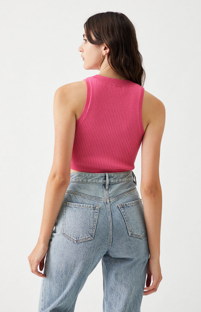 High Up Sweater Tank Top