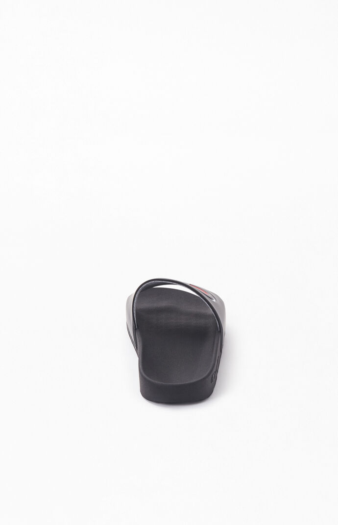 Black IPO Slide Sandals