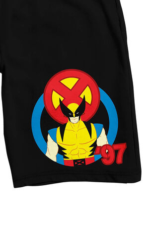 X-Men '97 Wolverine French Terry Shorts image number 2