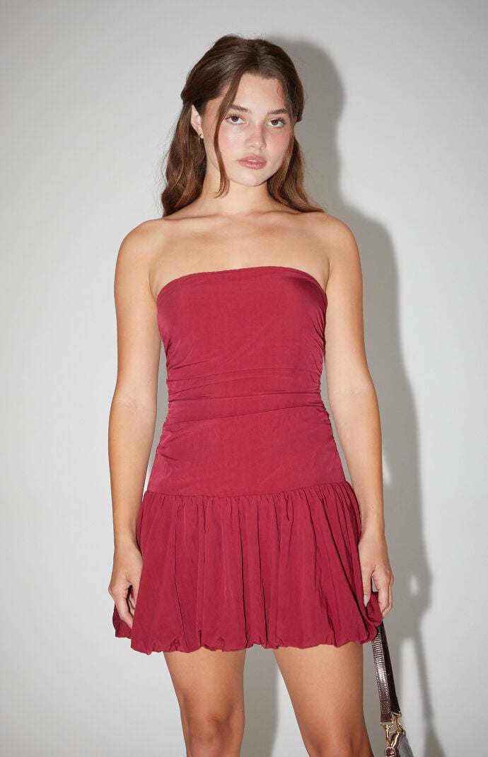 Pacsun red dress outlet