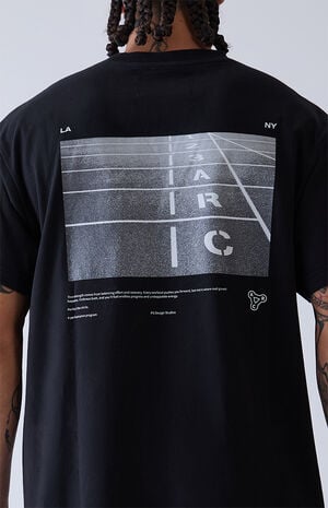 Black Track T-Shirt image number 6