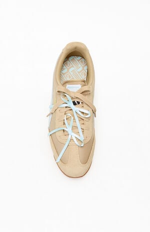 Women's Tan Arizona Bow Sneakers image number 5