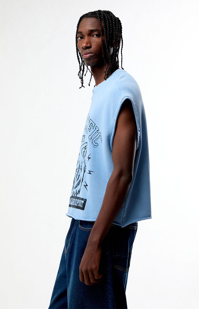 Pacsun East Pacific Fleece Cutoff T-Shirt