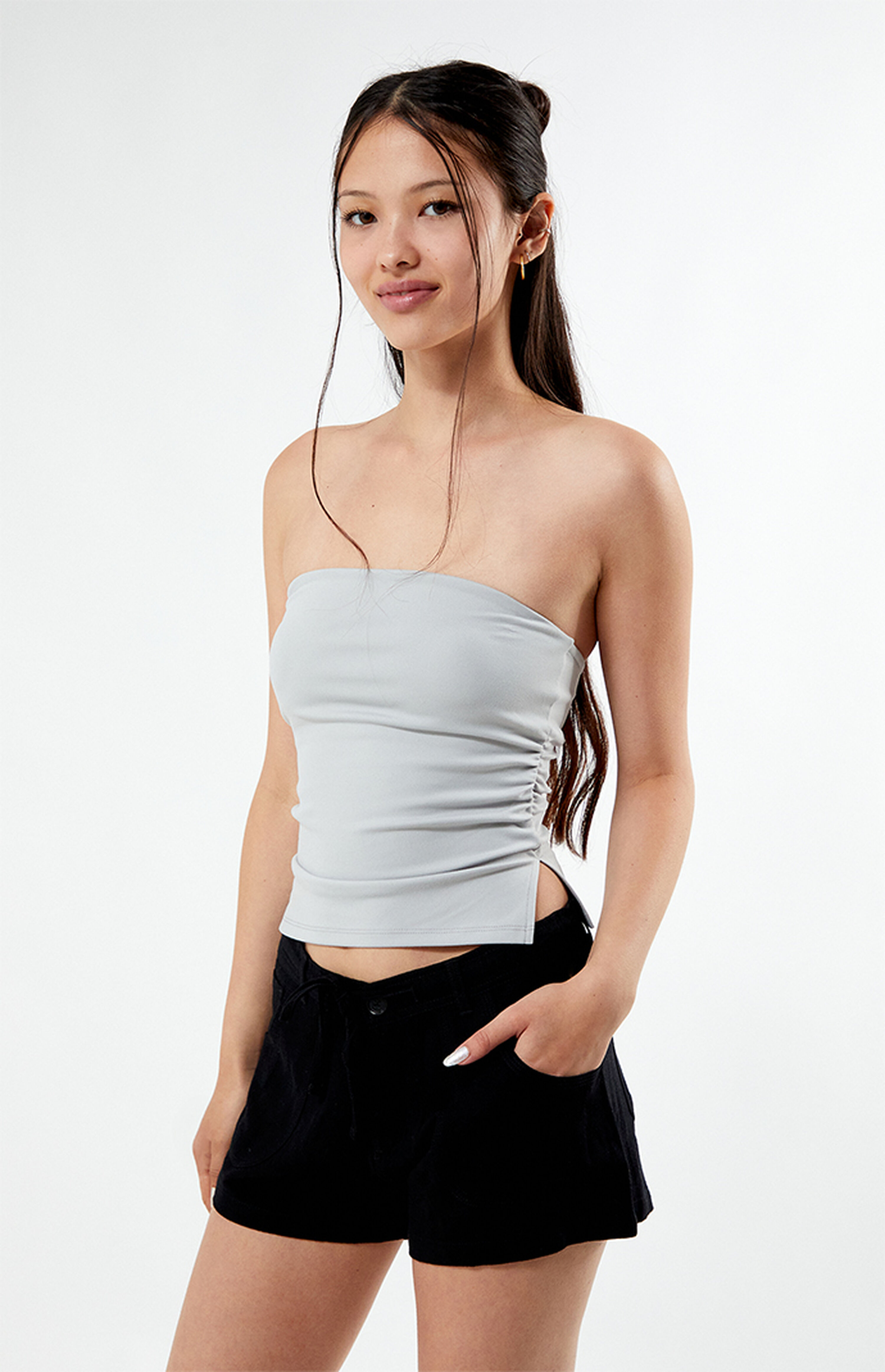 Sunny Side Tie-Waist Linen Shorts