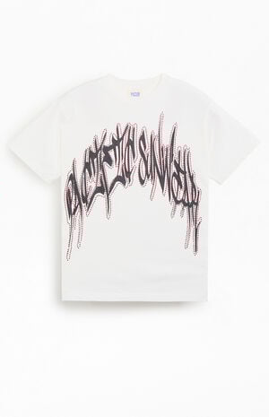 White Handstyles Rhinestone T-Shirt image number 1