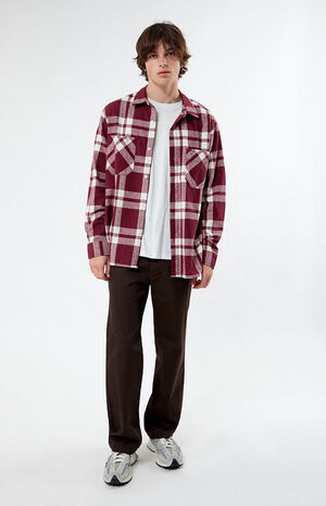 Plaid Classic Button Down Shirt image number 3