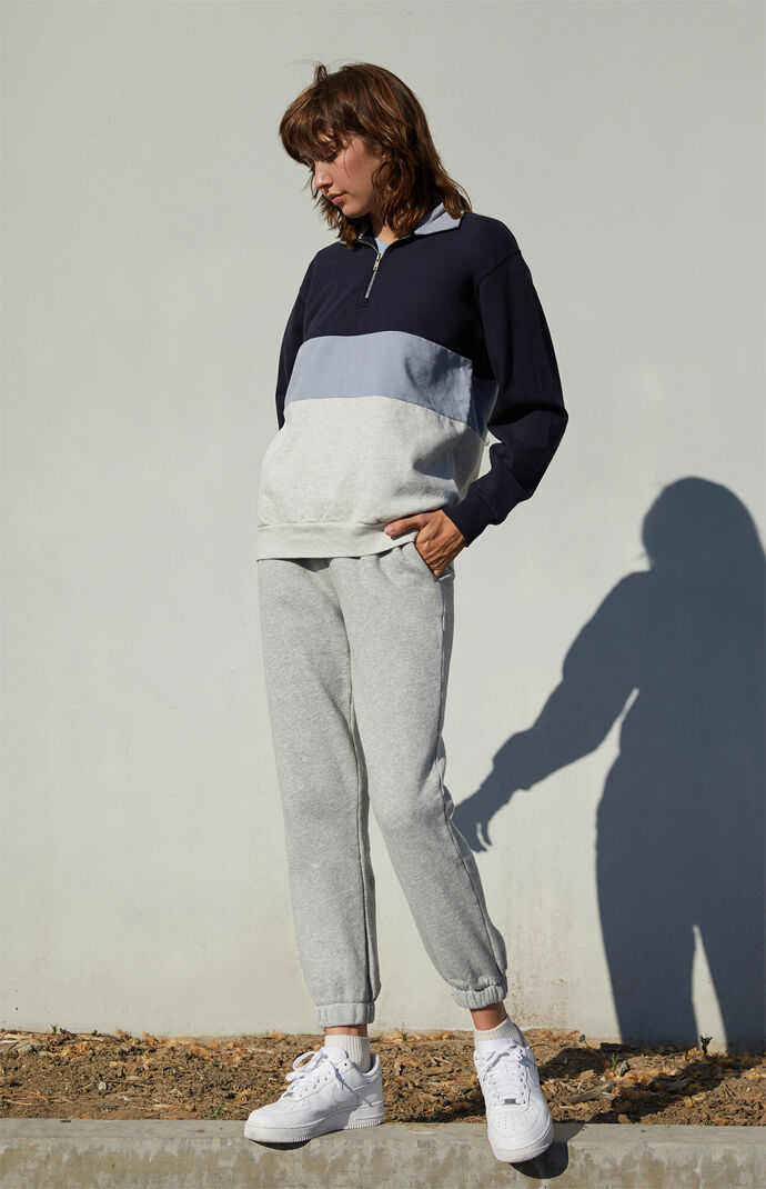Half Zip Color-Blocked Jacket