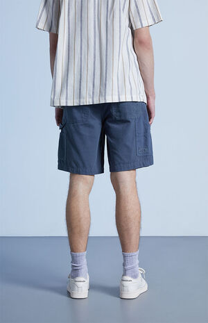 Blue Grey Carpenter Shorts image number 4