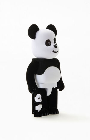 x CLOT Panda 100% & 400% Collectible Figure Set image number 2