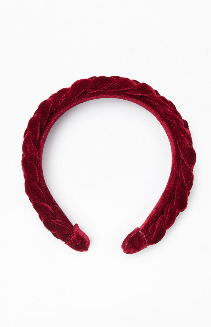 Braided Velvet Headband