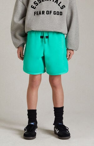 Essentials Mint Leaf Sweat Shorts image number 2