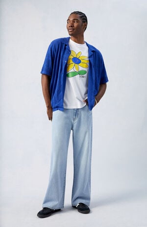 Indigo Extreme Baggy Jeans image number 1