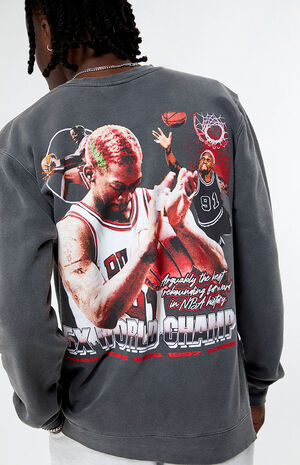 On Fire Crew Neck Sweatshirt image number 2