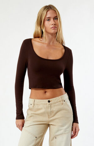 Kelly Basic Long Sleeve Top image number 1