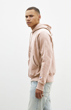 Mini C Reverse Weave Pullover Hoodie image number 3