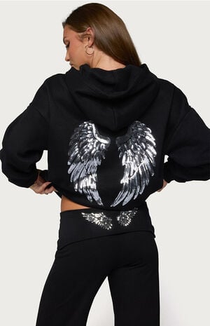 Angel Energy Sequin Hoodie image number 3
