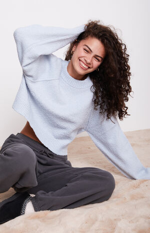 Fluffy Snug Raglan Sweater image number 1