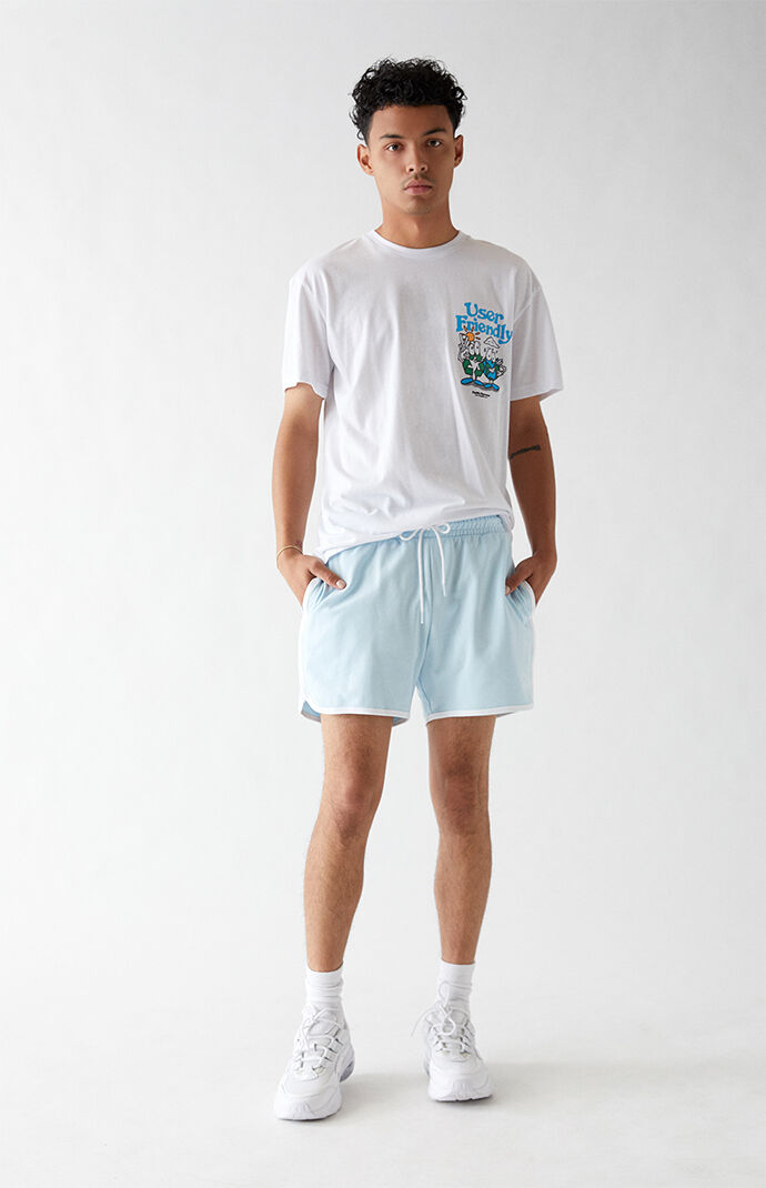 Blue Classic Runner Shorts