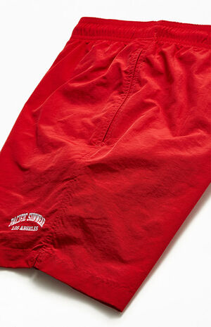 Collegiate Solid 17" Swim Trunks image number 4