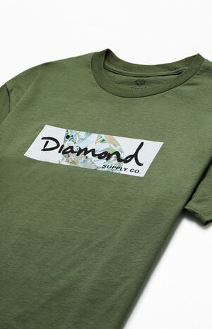 Clear Diamond Box Logo T-Shirt image number 2
