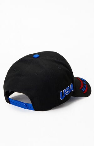 Embroidered Lady Liberty Snapback Hat image number 4