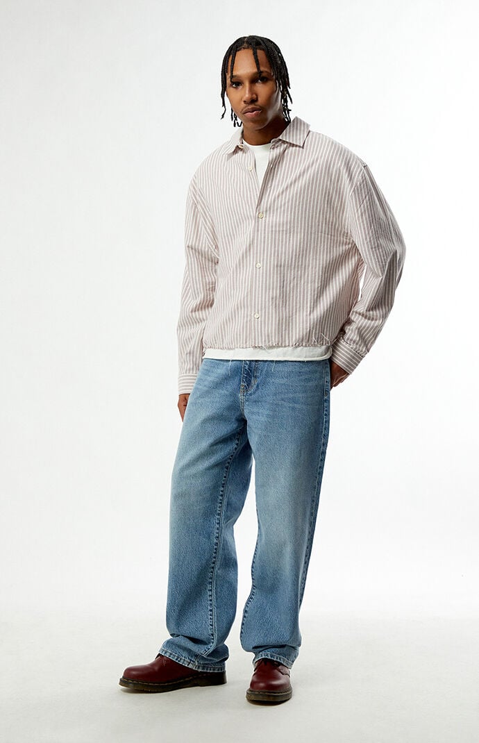 Pacsun Dylan Baggy Jeans Medium Blue