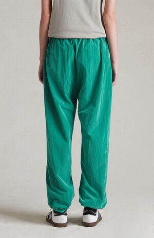 Women's Mint Leaf Crinkle Nylon Track Pants image number 6