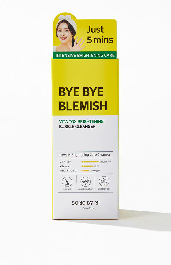 SOME BY MI Bye Bye Blemish Vita Tox Brightening Bubble Cleanser