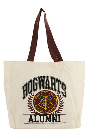 Harry Potter Hogwarts Alumni Canvas Tote Bag image number 1