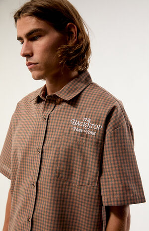 Plaid Backstop NY Woven Shirt image number 3