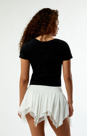 Distressed Crystal V-Neck T-Shirt image number 3