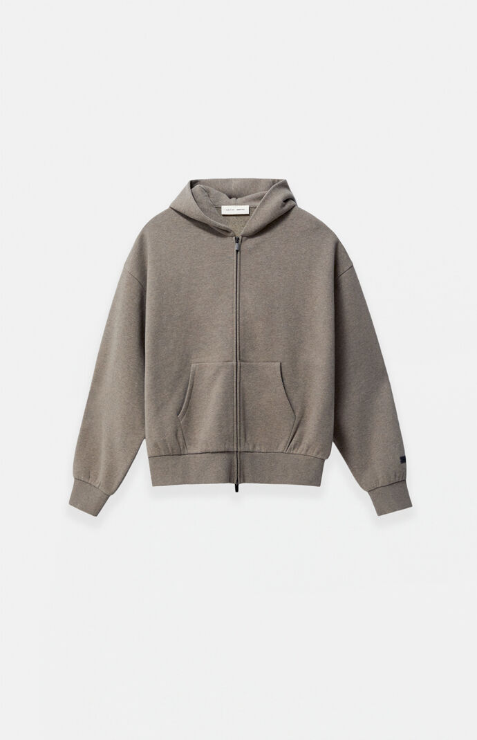 Fear of God ESSENTIALS Kids Homestead Heather Full Zip Fleece