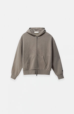Kids Homestead Heather Full Zip Fleece Hoodie image number 1