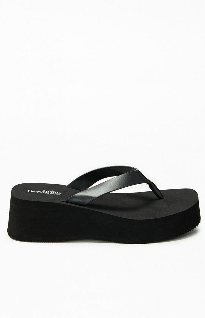 Seychelles monogram flatform sandal clearance