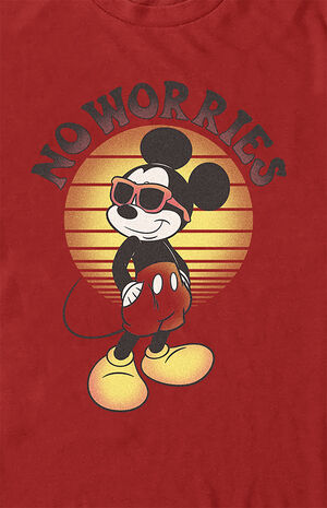 Disney Mickey Mouse No Worries T-Shirt image number 2