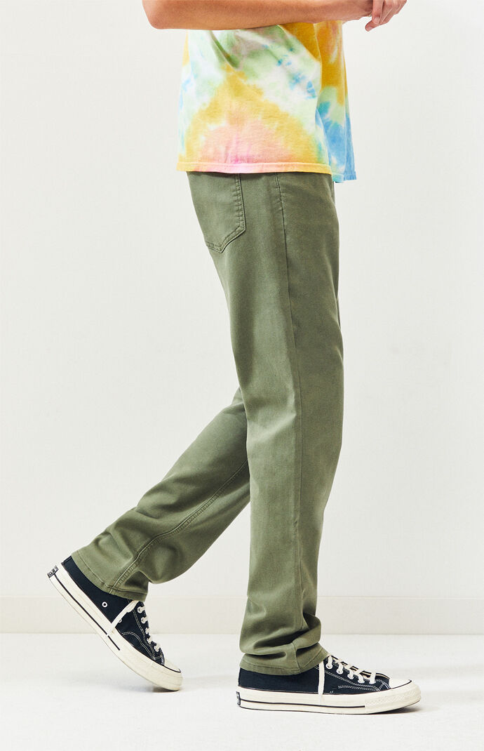 Olive Chopper Jeans
