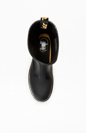 1460 Black Waterproof Rain Boots image number 5