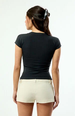 Stretch Twill Micro Shorts image number 4