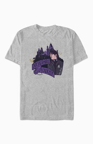 Wednesday Nevermore Academy T-Shirt image number 1