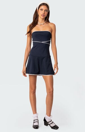Freya Contrast Mini Dress Freya Contrast Mini Dress image number 3